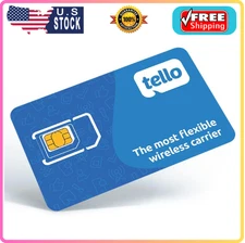 Tello Mobile - Bring Your Own Phone - 3 in 1 SIM Card Kit