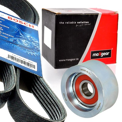 BOSCH 7PK2265 Keilrippenriemen + Rolle für HONDA ACORD VIII CR-V II FR-V