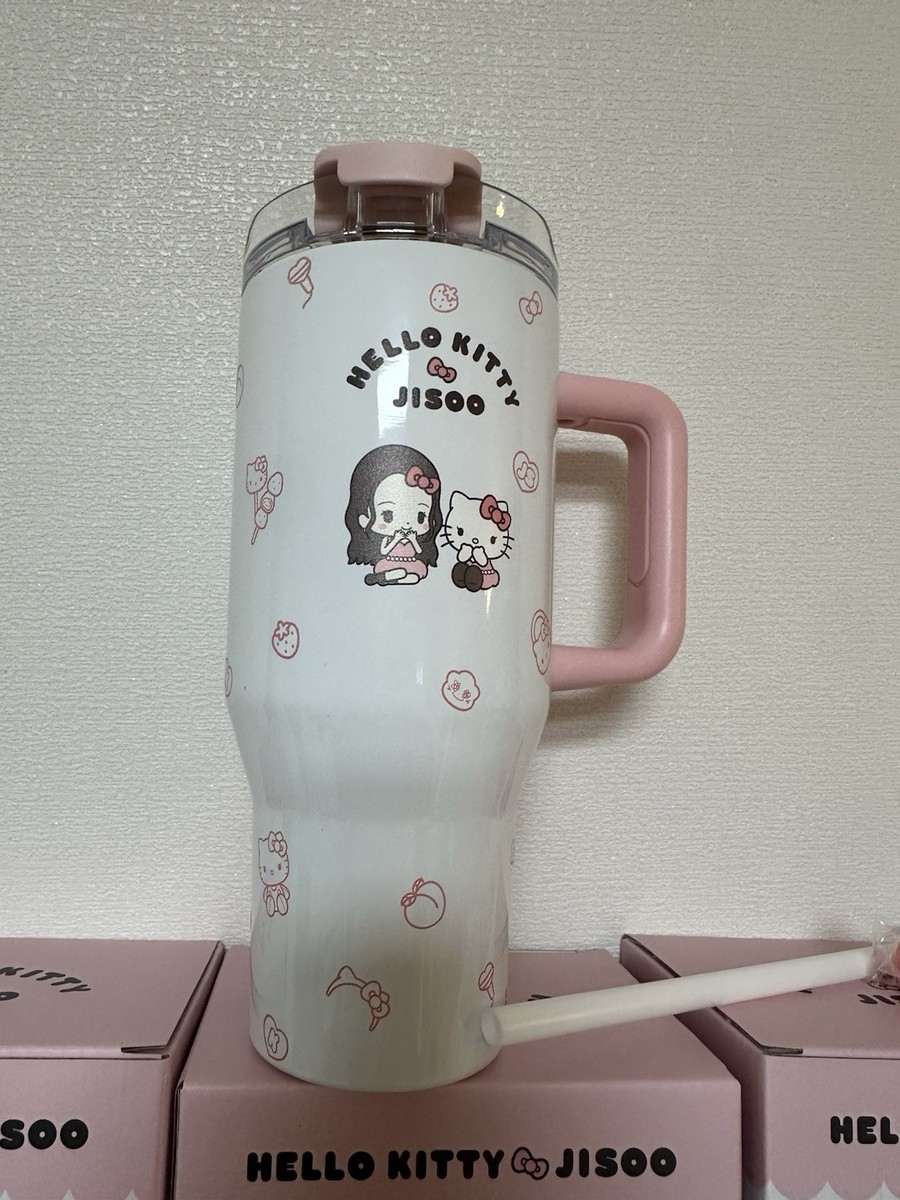 In stock) Blackpink Jisoo X Hello Kitty Tumbler Last Goods scratch