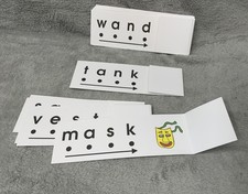 CVCC Word Blending Cards - Phonics Reading Activity