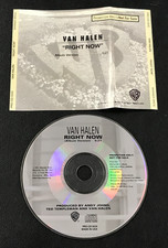 1991 Van Halen: Right Now EX Single PROMO CD Disc US Warner Bros. w/Insert WOW!