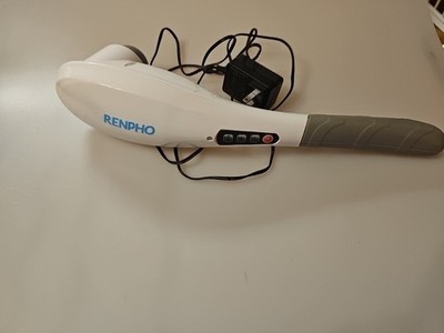 Renpho Rechargeable Full Body Personal Massager EM-2016C-White Tested
