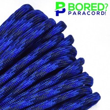 Denim - 100 FT - 550 Paracord Rope 7 strand Parachute Cord