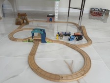 thomas and friends wooden railway set