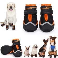 Dog Shoes for Hot Pavement,Dog Boots  Paw Protectors for Large Med... Fast Ship