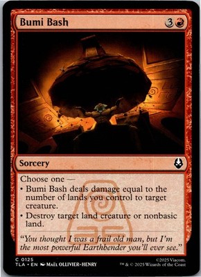 Bumi Bash - C - MTG: Avatar: The Last Airbender 2025 [LP]