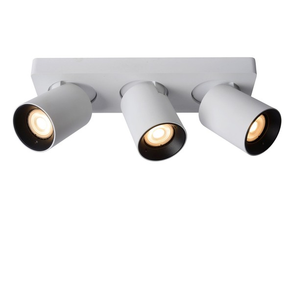 Deckenstrahler Flexibel Aluminium Weiß GU10 2200 K Deckenspot Wohnzimmer-image