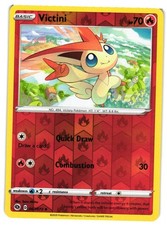 Pokemon TCG Victini 007/073 Uncommon Champion's Path Reverse Holo NM
