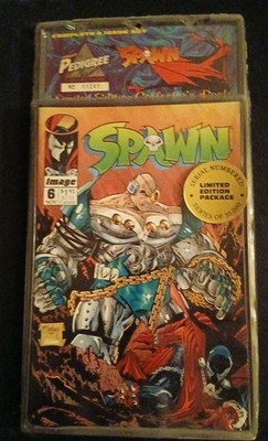 1992/1993 SPAWN  LIMITED EDITION COLLECTOR'S PACK #6-9 SEALED