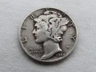 1944 P U.S. Mercury Head Dime IT-27