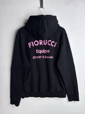 Fiorucci Equipe Black Hoodie Men s Size L