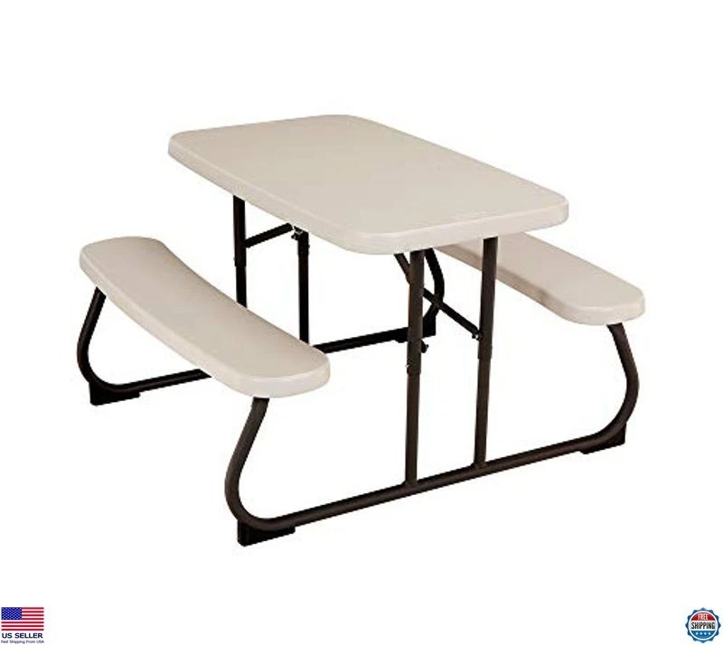 Kids' Picnic Table (Almond) - Thumbnail 4