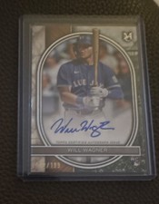Topps 2025 Museum Collection Archival Autograph Will Wagner Blue Jays /199