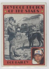 1972 Topps Boyhood Photos of the Stars Bob Bailey #493 0yd6