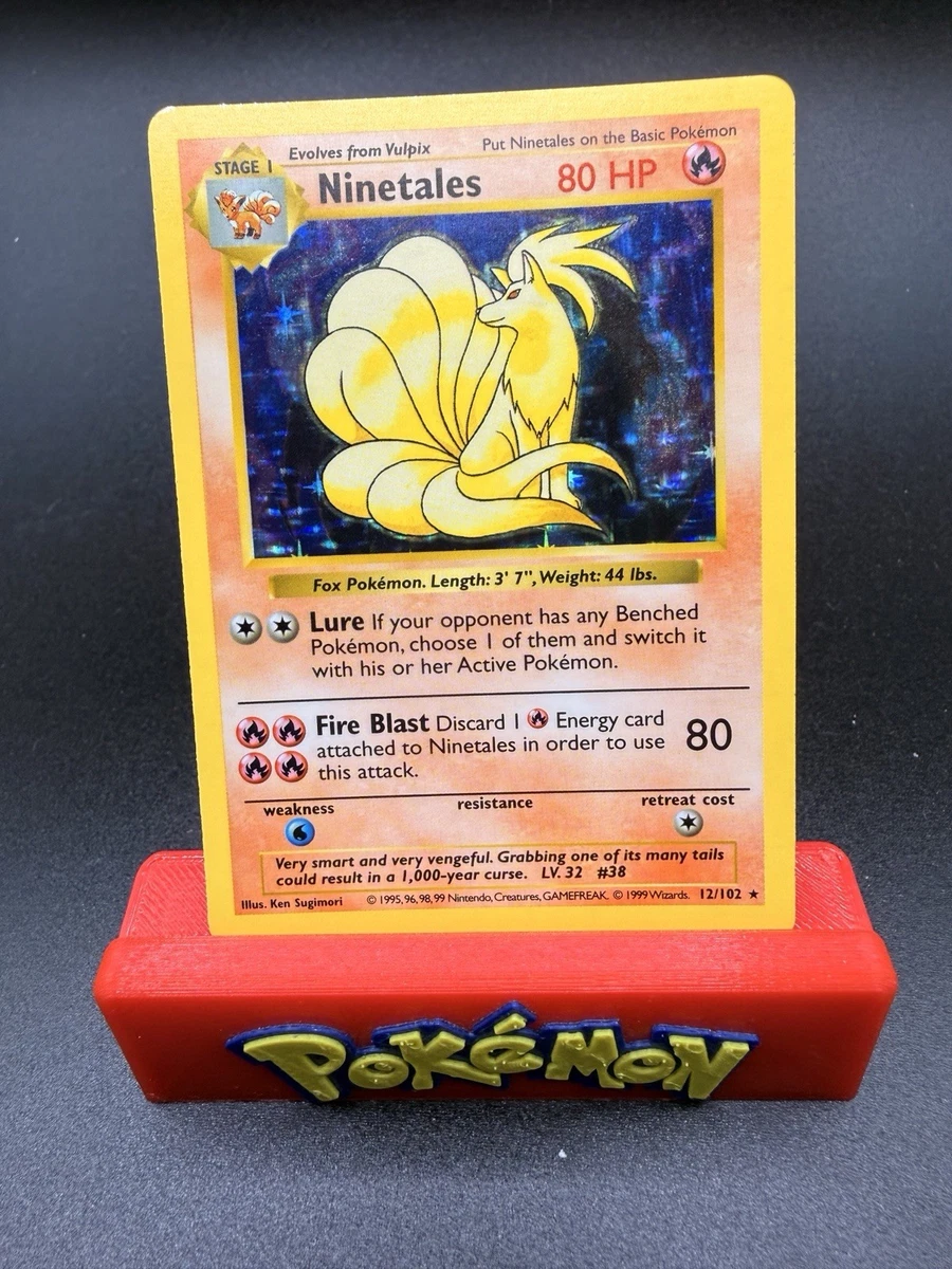 Pokémon TCG Individual Trading Card Games Holo Rare Shadowless for