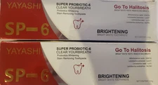2 Pcs SP-6 Probiotic Toothpaste,Sp-6 Toothpaste Whitening 