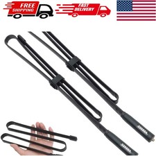 SMA-Female 42.5-Inch Foldable Antenna - Optimized for 144/430 Mhz Communication