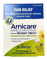 Boiron Arnicare ARNICA 9C Meltaway TABLETS 60ct Homeopathic ---