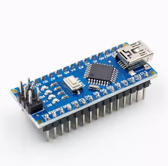 Carte Clone Arduino Nano V3.0 CH340 Atmega328P USB vers TTL - Sans Câbles USB - Photo 2/2