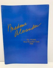 Madame Alexander 1988 Beautiful Dolls Rare Full Line Color Doll Catalog