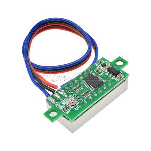Digital Voltmeter DC 0-100V 0.36 " 4-Digit LED Voltage Tester Panel Meter 3-Wire - Bild 17 von 46