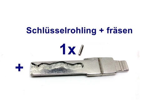 Replacement Key + Grinding Imitation Milling for Audi VW Skoda Seat Haa