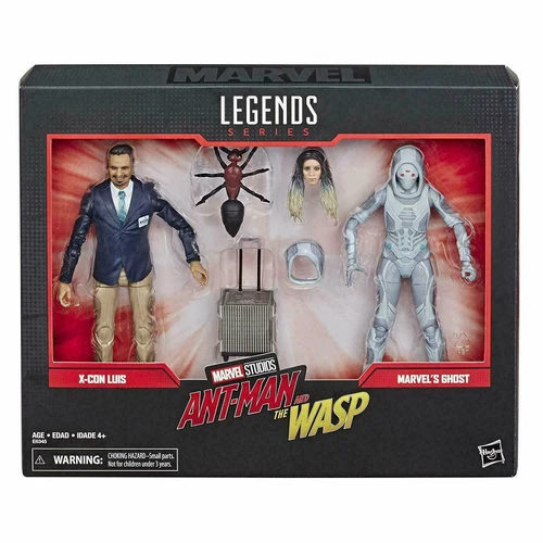X-CON LUIS & GHOST Marvel Legends NEW 2 pack 6" inch figures ANT-MAN & THE WASP
