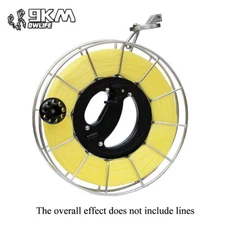 IMPROVED 9.5" / 24CM Large Silent Bearing Stainless Line Winder Kite String Reel