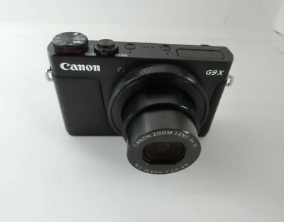 Canon PowerShot G9 X Mark II 20.1MP Digital Camera - Black for