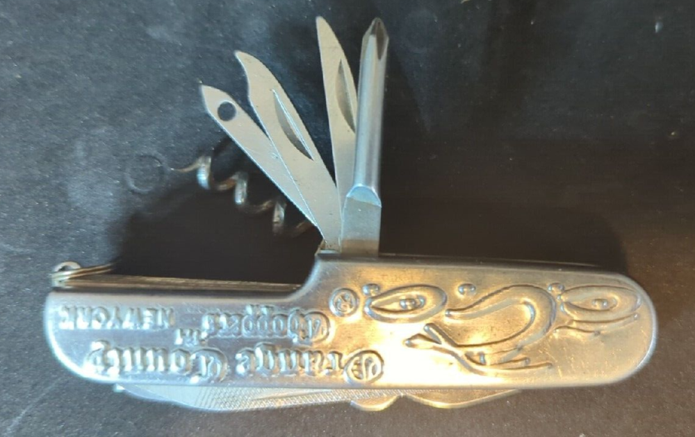 Stainless Steel OCC NY Multi Tool Pocket Knife for EDC