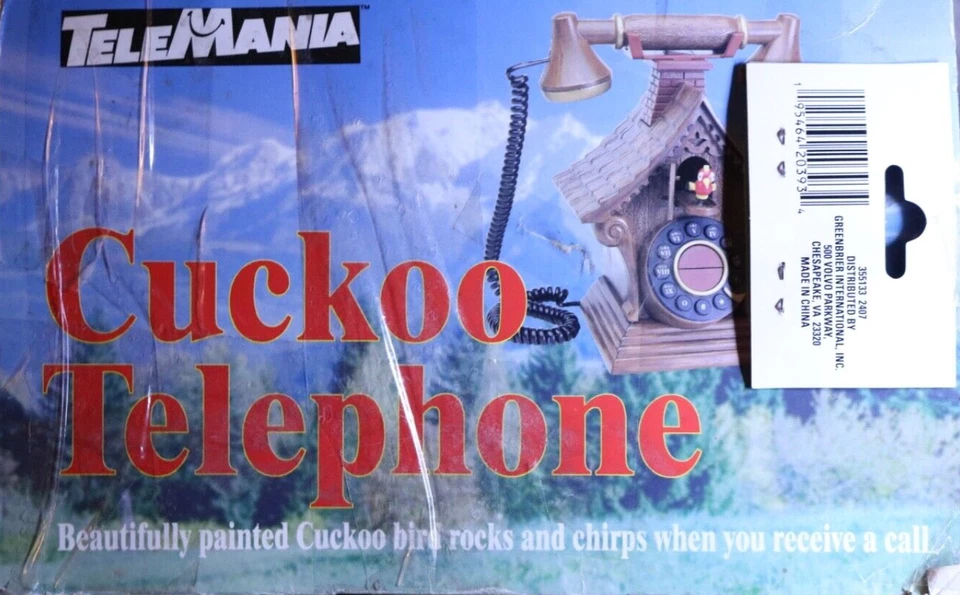 Juego de teléfono de cuco Telemania - vintage Foto 4 de 4