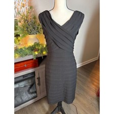 Adrianna Papell women's size 10 black sleeveless dress