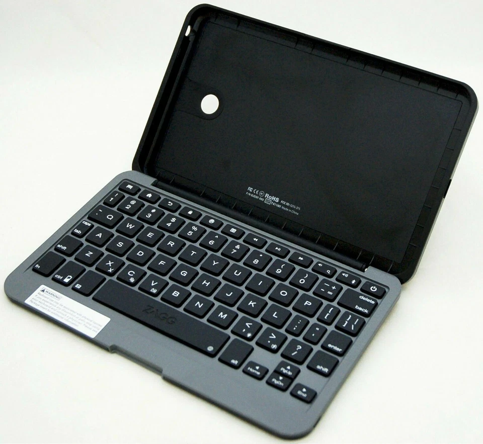 Zagg Folio Ellipsis 8 Bluetooth Keyboard backlit keys Stand Case Verizon - Image 2 of 4