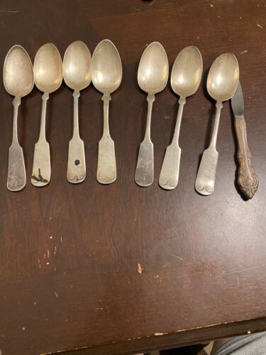 Vintage Silverplate Lot 16 Item Lot. Scrap Metal Recovery Craft 24 Oz - Picture 1 of 3