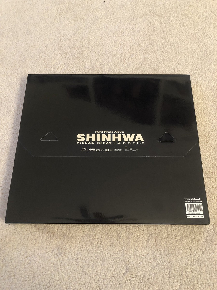 Shinhwa 3rd Photo Album Visual Essay Addict Photobook Rare Shinhwa 3rd Photo Album Visual Essay Addict Photobook Rare