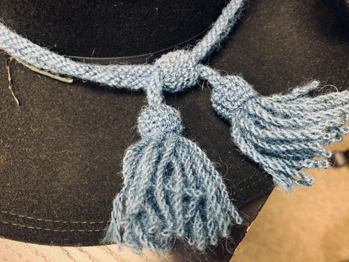 Civil War Union Army Sky-Blue Wool INFANTRY Hat Cord - NEW