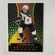 2023 Upper Deck Artifacts Hockey #A-13 Clayton Keller Aurum