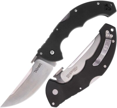Cold Steel Talwar Lockback Folding Knife 4'' CPM-S35VN Steel Blade G10 Handle