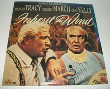 Inherit the Wind - Spencer Tracy, Fredric March, Gene Kelly -Laser Disc