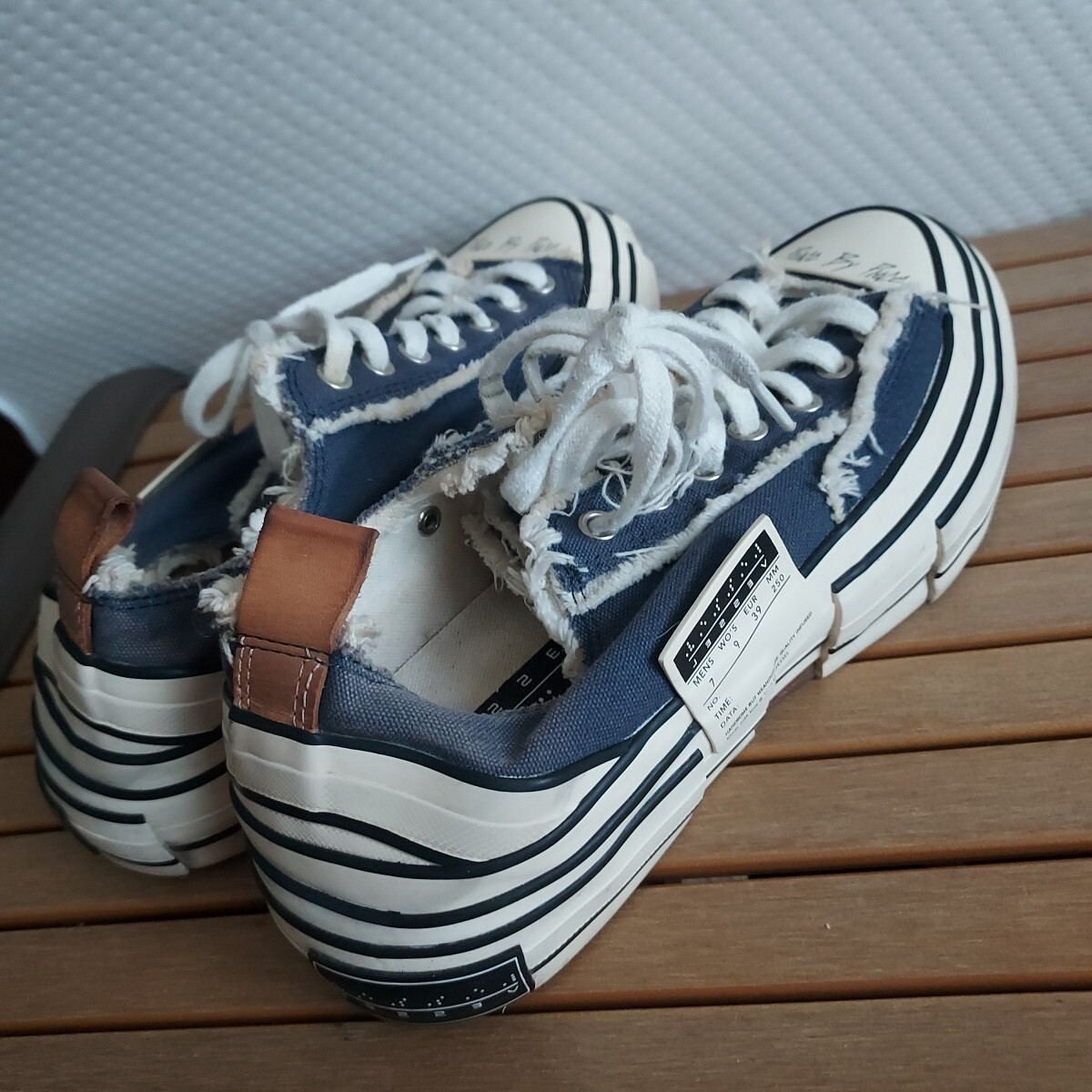 VESSEL x Yohji Yamamoto low top sneakers G.O.P. Lows Black VESSEL x Yohji Yamamoto low top sneakers G.O.P. Lows Black