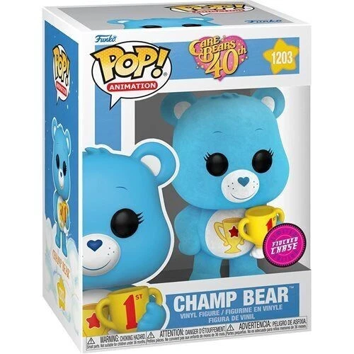 Chase Funko - POP Animation: Care Bear 40th Anniversary - Champ Bear