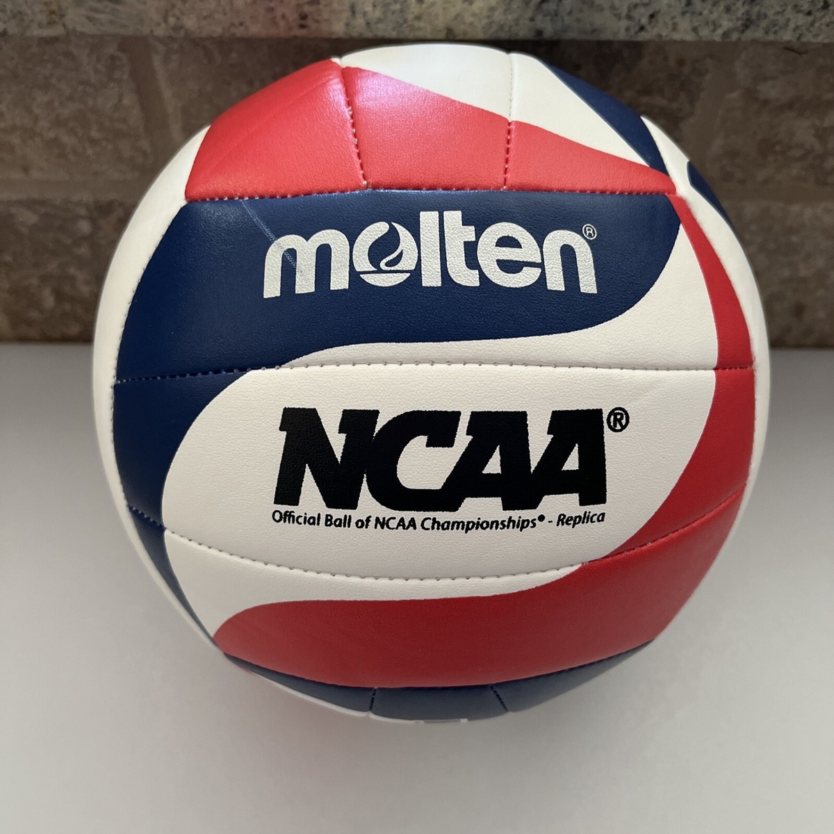 Molten NCAA Championship Volleyball Replica Ball MS5000 Swirl Red