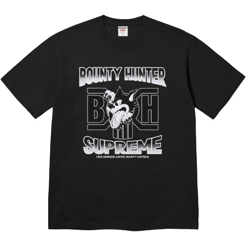 Supreme Bounty Hunter Wolf Tee 3colors Black White Red Size S-XXL