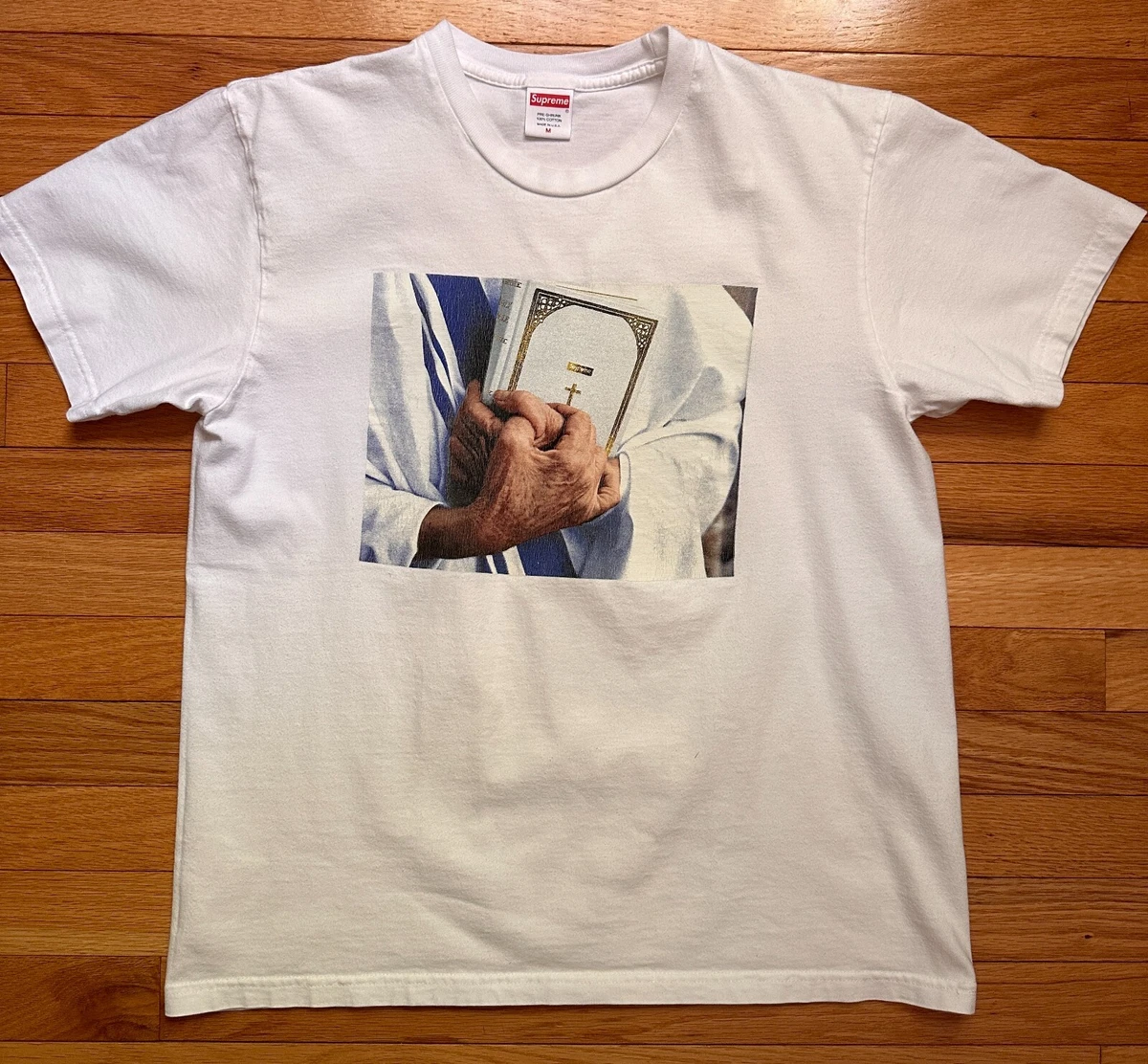 Supreme Bible Tシャツ FW19