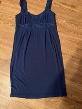 Banana Republic Blue Sleeveless Dress Size 8