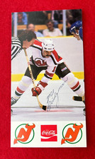 MEL BRIDGMAN ~ Signed/Autographed Team Issued NHL Postcard ~ NJ Devils ~ No COA
