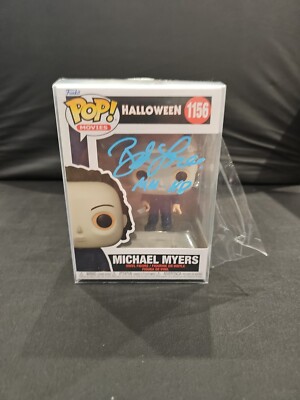 Brad Loree Michael Myers Signed Funko Pop 1156 OC COA Halloween Horror Autograph