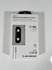 Scosche Decked Out Universal Cassette Adapter for Car Stereos NEW