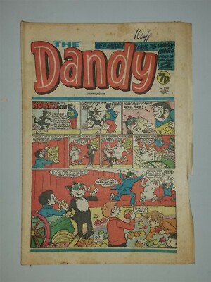 DANDY #2002 5TH APRIL 1980 DC THOMSON BRITISH WEEKLY UK COMIC (A) _