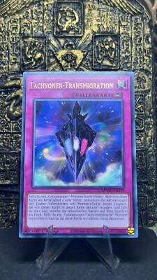 Yu-Gi-Oh! TACHYONEN-TRANSMIGRATION MAGO-DE159 GOLD RARE 1. AUFLAGE NM